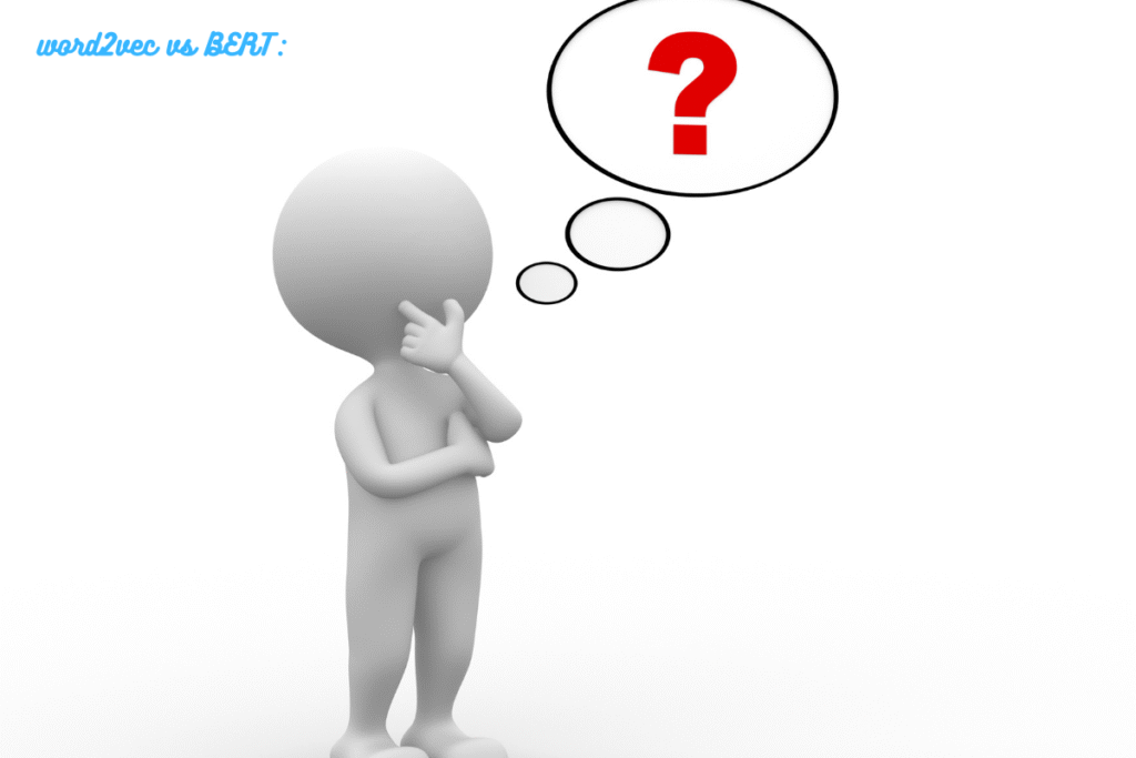 word2vec vs BERT